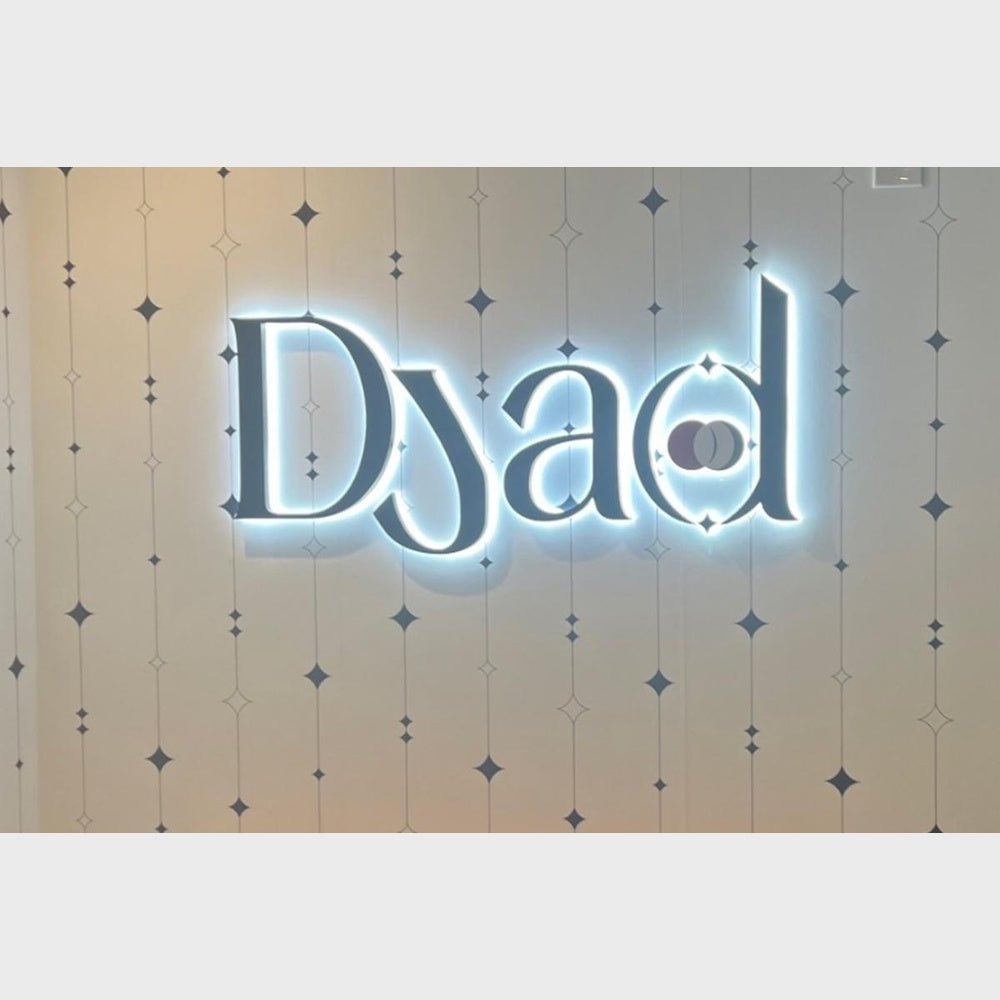 Djad 3D Backlit Channel Letters Led Light Sign - Shineneon