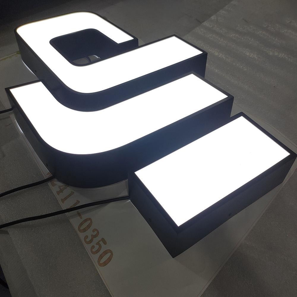 Dji 3D Frontlit Letters Metal Led Sign
