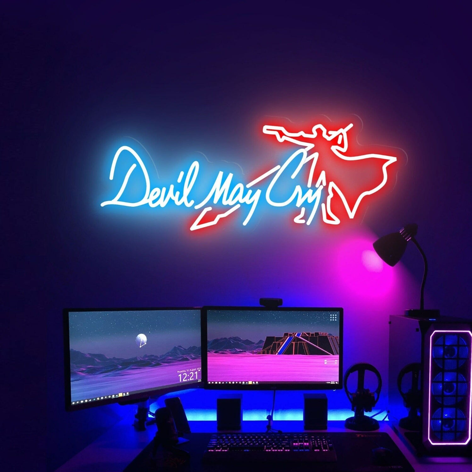 Dmc Led Neon Sign Devil May Cry Size And Colneon Lights - Shineneon