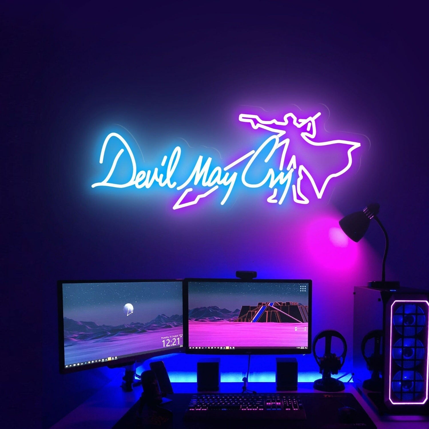 Dmc Led Neon Sign Devil May Cry Size And Colneon Lights - Shineneon