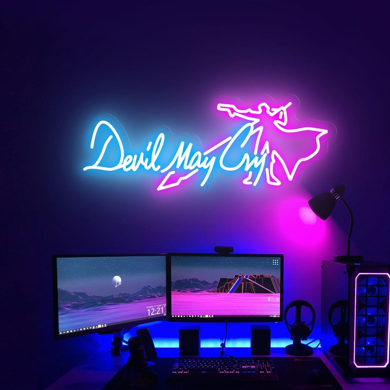 Dmc Led Neon Sign Devil May Cry Size And Colneon Lights - Shineneon