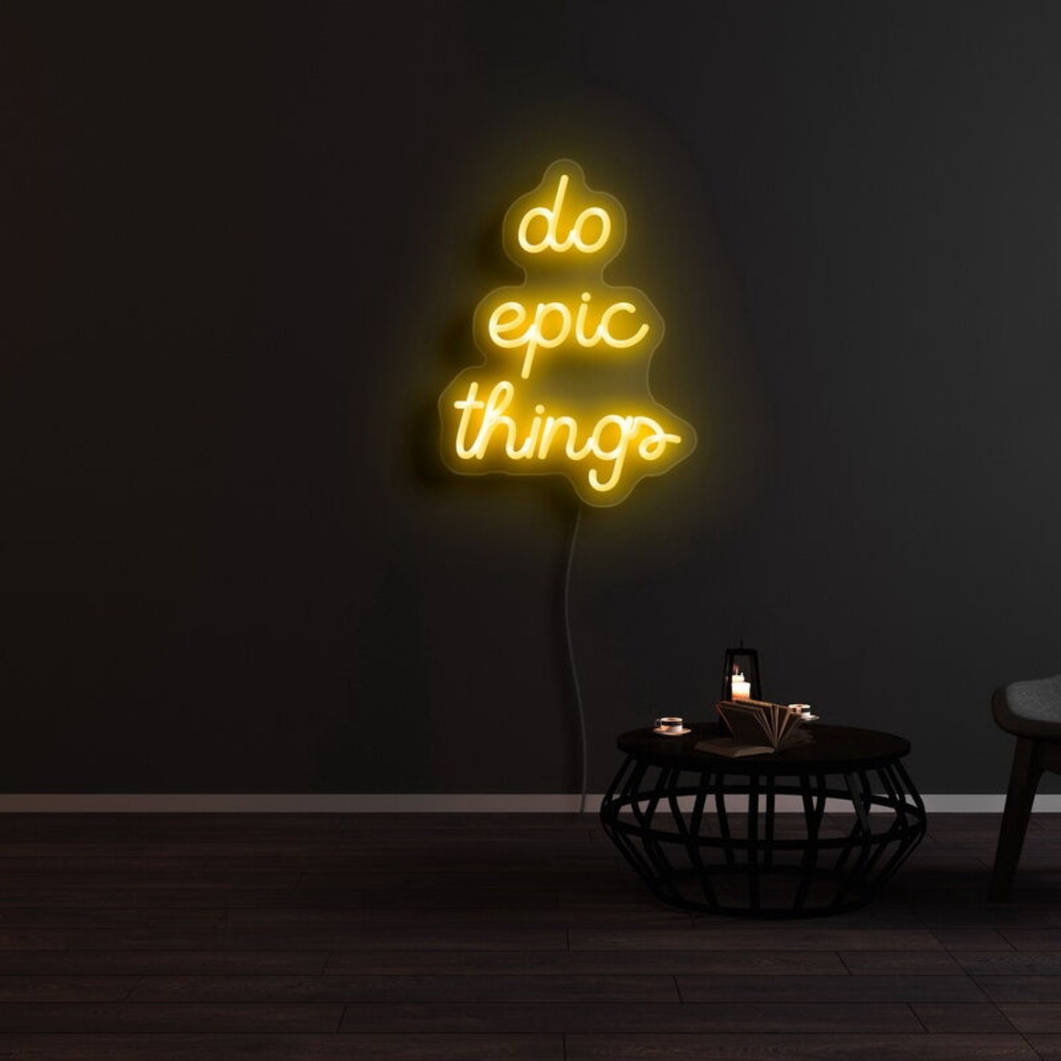 Do Epic Things Neon Sign For Motivational And Inspirational Spaces | Shineneon