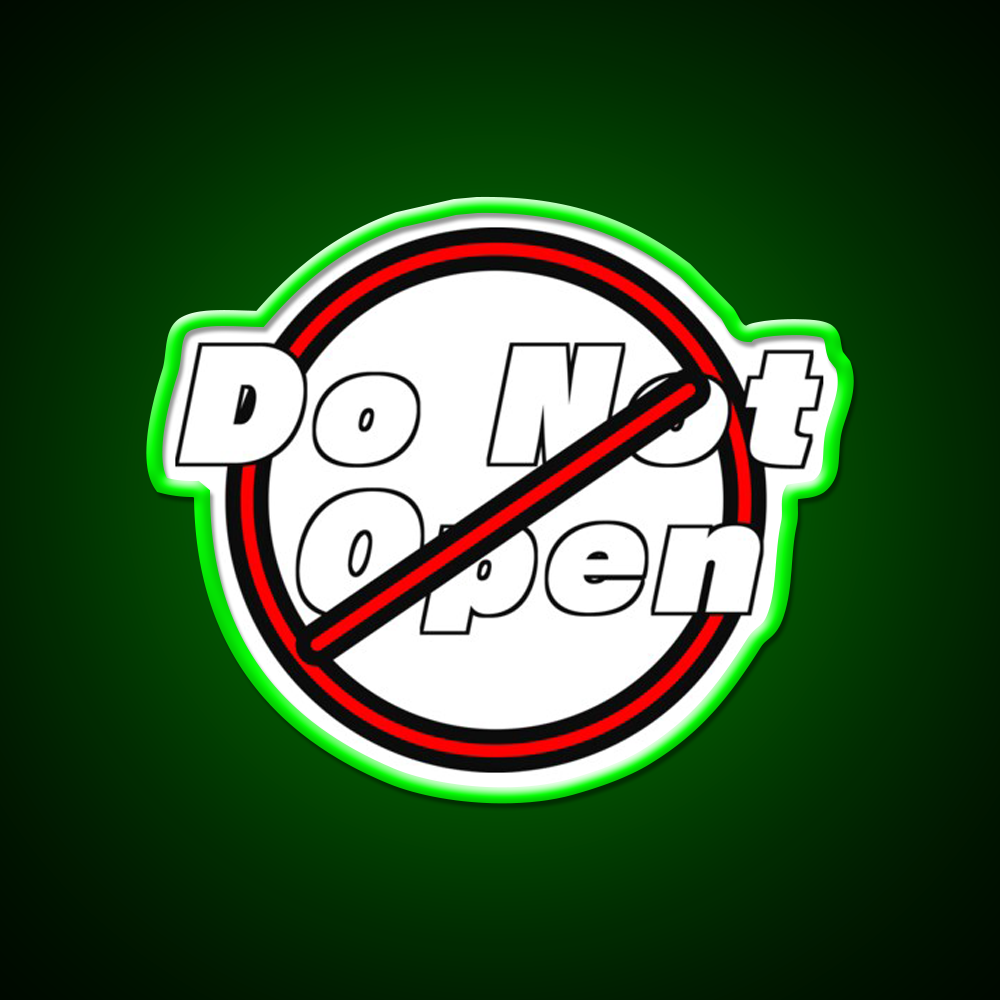 Do Not Open Beer Bar Decor Led Neon Sign Rgb Color - LED neon sign view 8