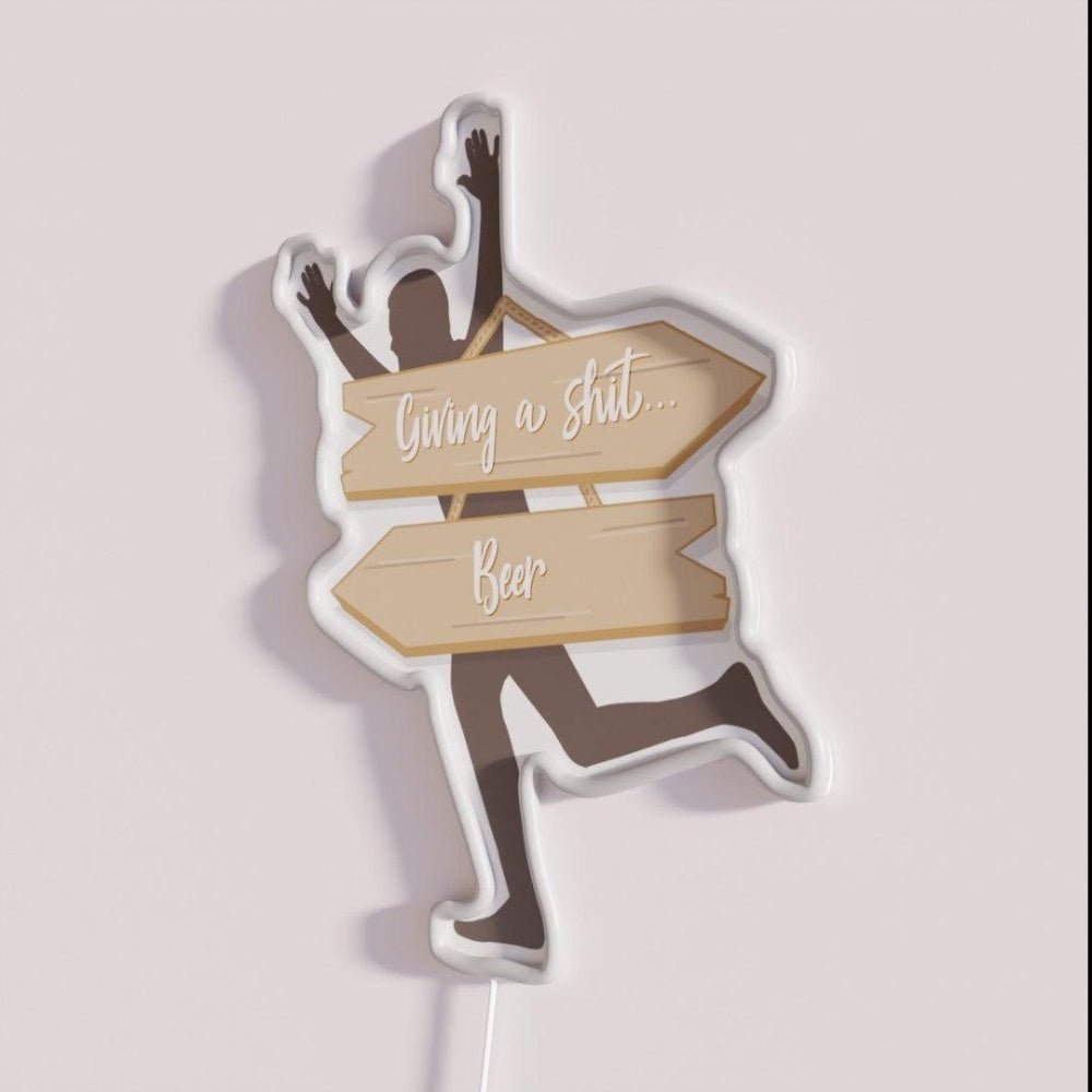 Do Not Shit Beer Drink Craft Beer Rgb Led Neon Sign - Shineneon