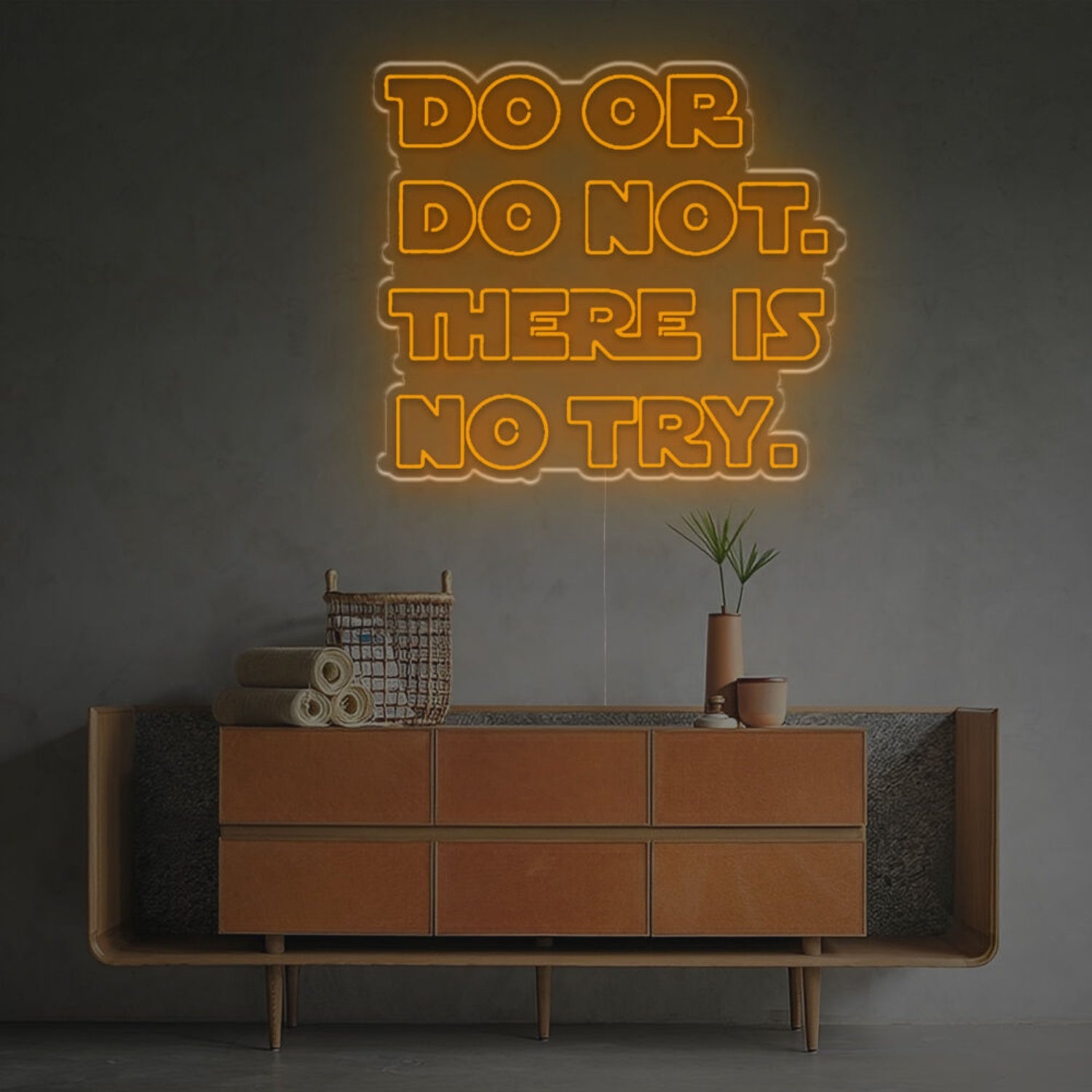 Do Or Do Not There Is No Try Led Neon Sign | Shineneon