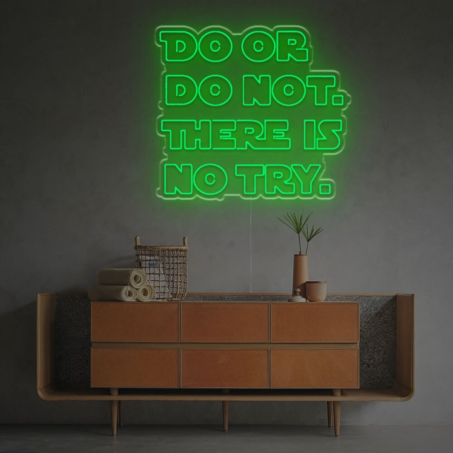 Do Or Do Not There Is No Try Led Neon Sign | Shineneon