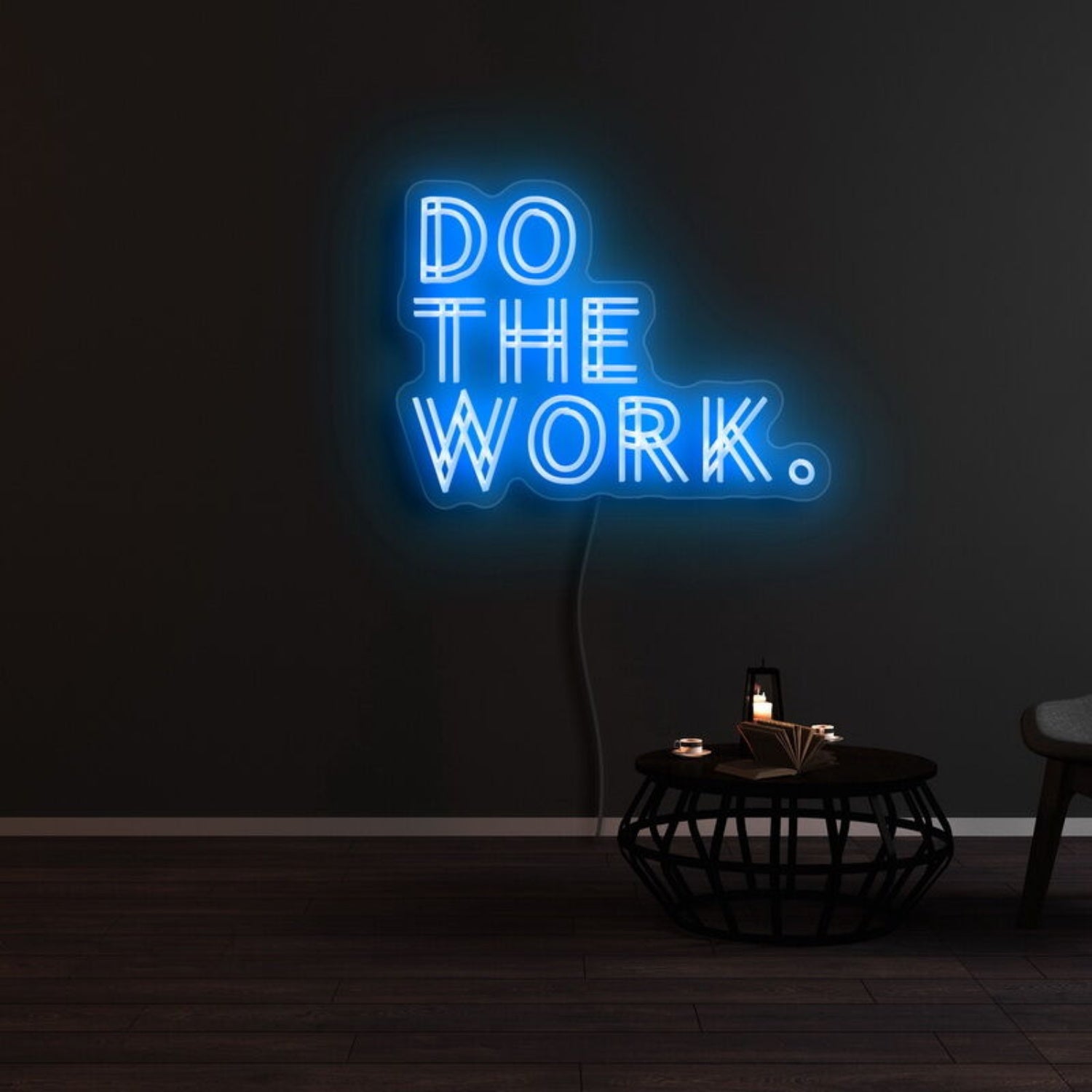 Do The Work Neon Sign For Motivational And Productive Spaces | Shineneon