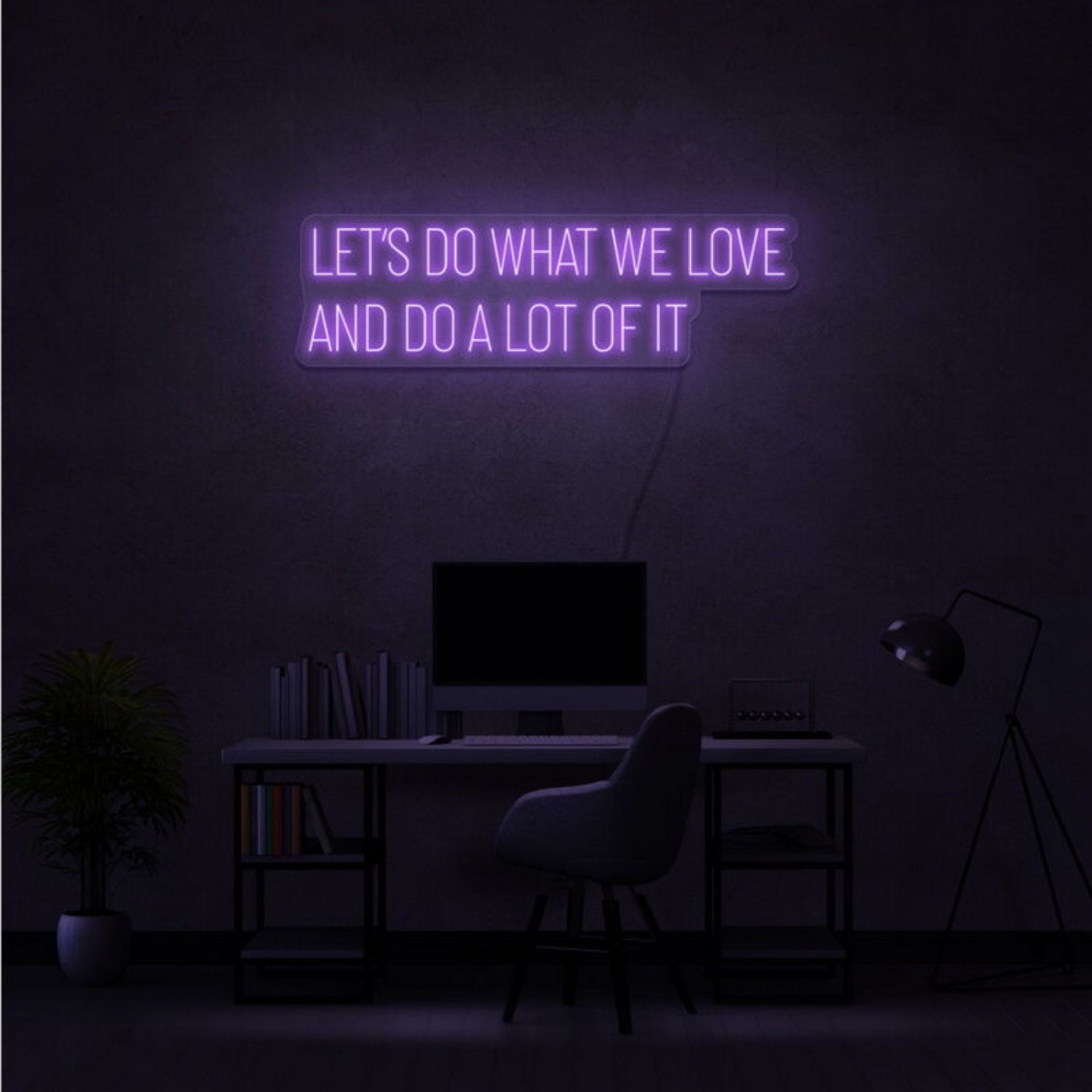 Do What We Love Neon Sign Inspire Passion And Commitment | Shineneon