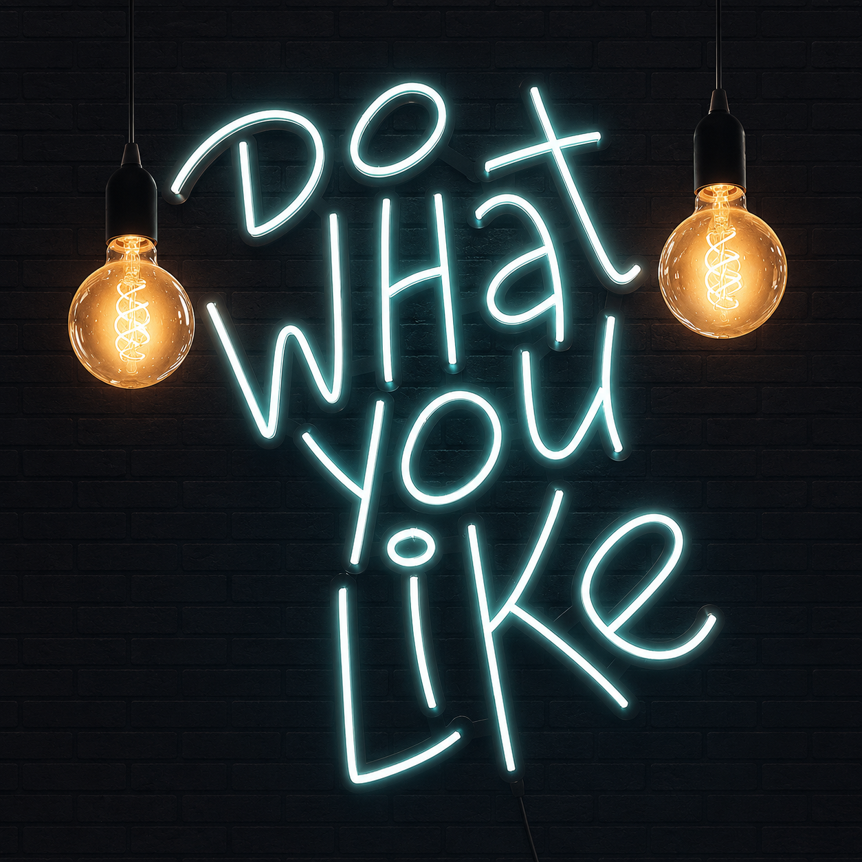 Do What You Like LED Neon Sign - 01 Original Product Image