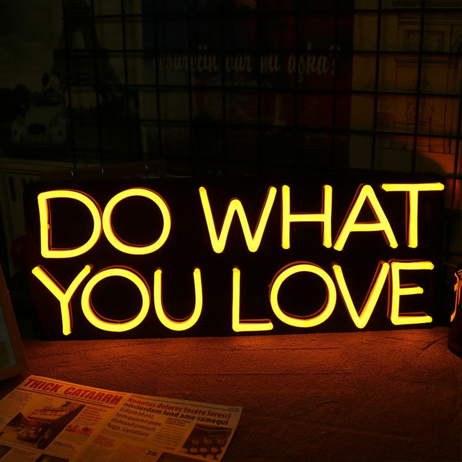 Do What You Love Led Neon Sign For Wall Decor - Shineneon