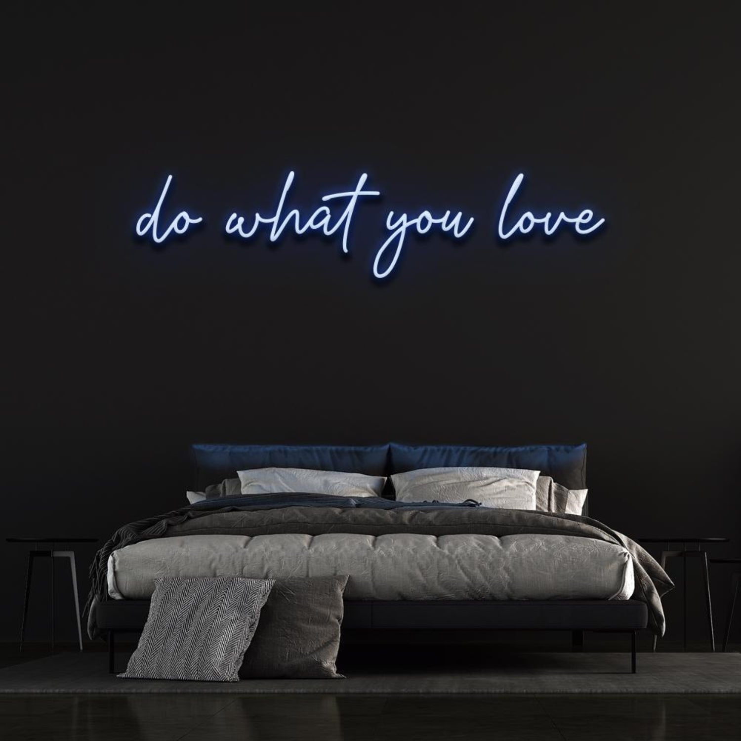 Do What You Love Led Neon Sign Green Script Bedroom Wall Decor | Shineneon