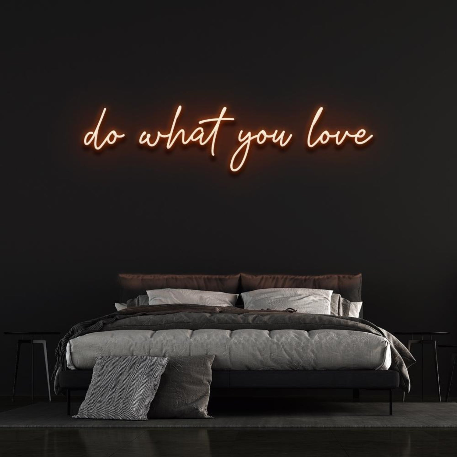Do What You Love Led Neon Sign Green Script Bedroom Wall Decor | Shineneon