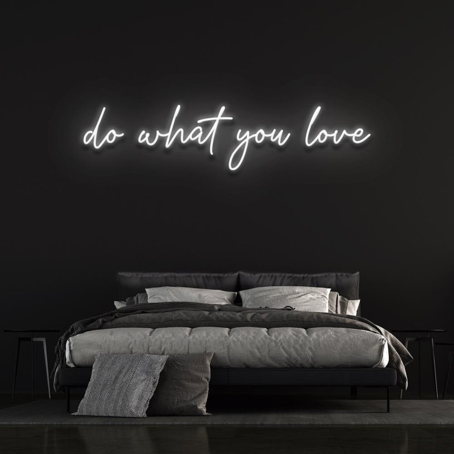 Do What You Love Led Neon Sign Green Script Bedroom Wall Decor | Shineneon