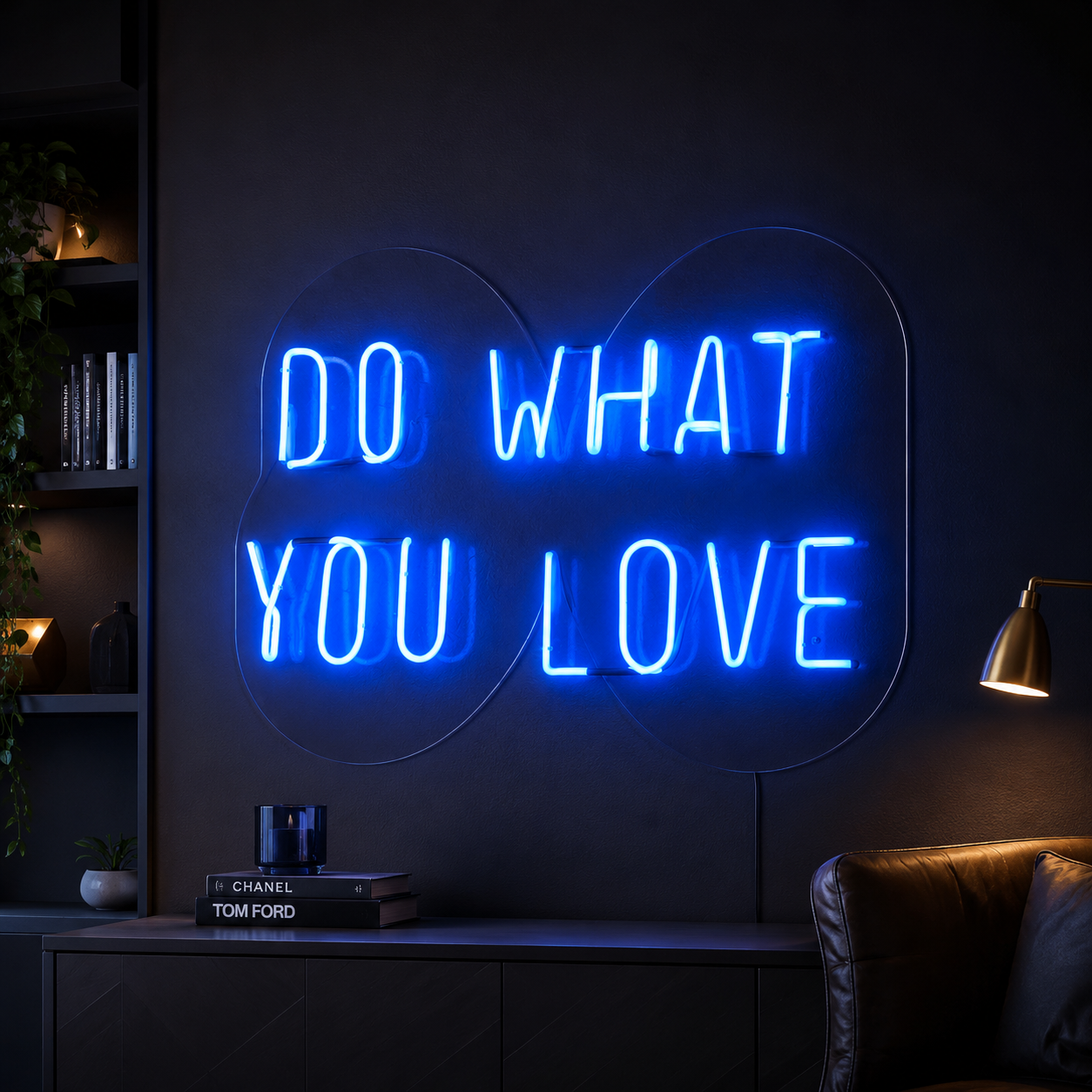 Do What You Love LED Neon Sign Wall Neon Sign - 03 Real Lifestyle Scene