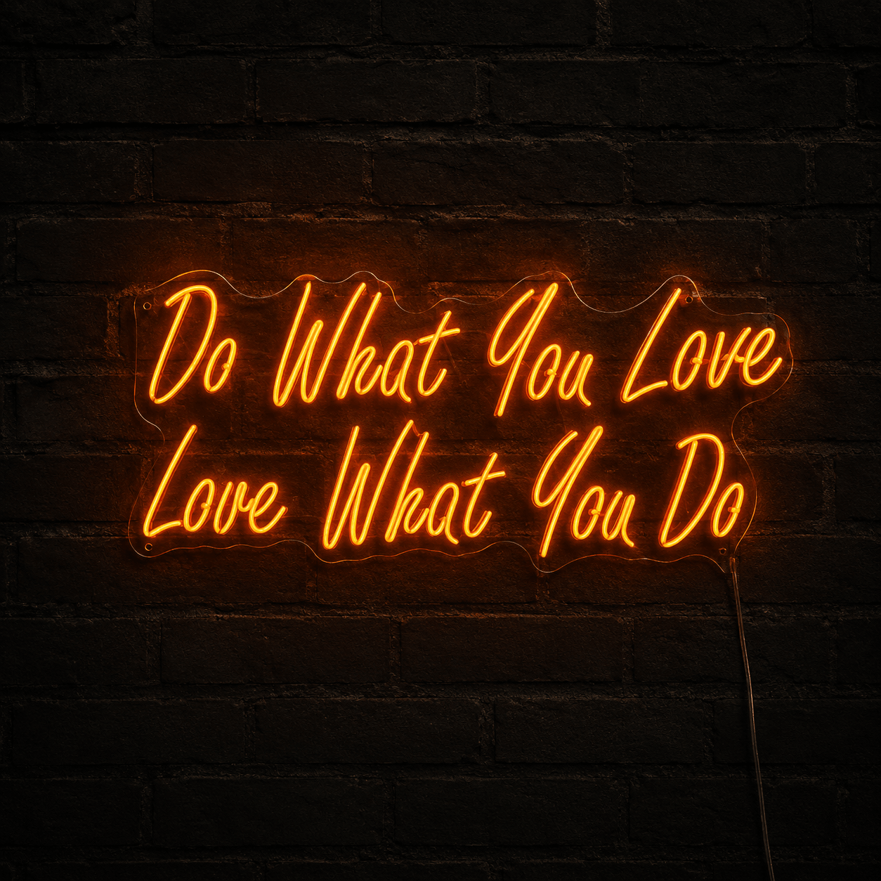 Do What You Love Love What You Do LED Neon Sign - Shineneon