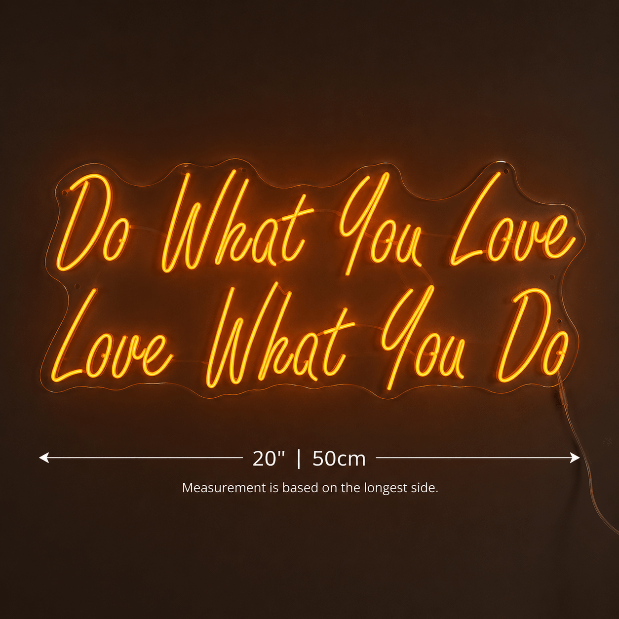 Do What You Love Love What You Do LED Neon Sign - Shineneon