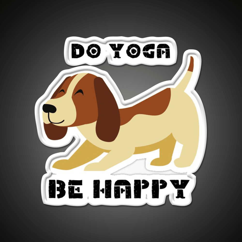 Do Yoga Be Happy Yoganamaste Health Yoga Led Neon Sign Rgb Color - Shineneon