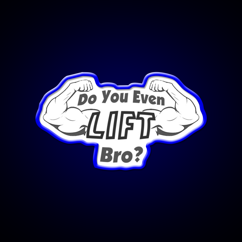 Do You Even Lift Gym Fitness Led Neon Sign Rgb Color