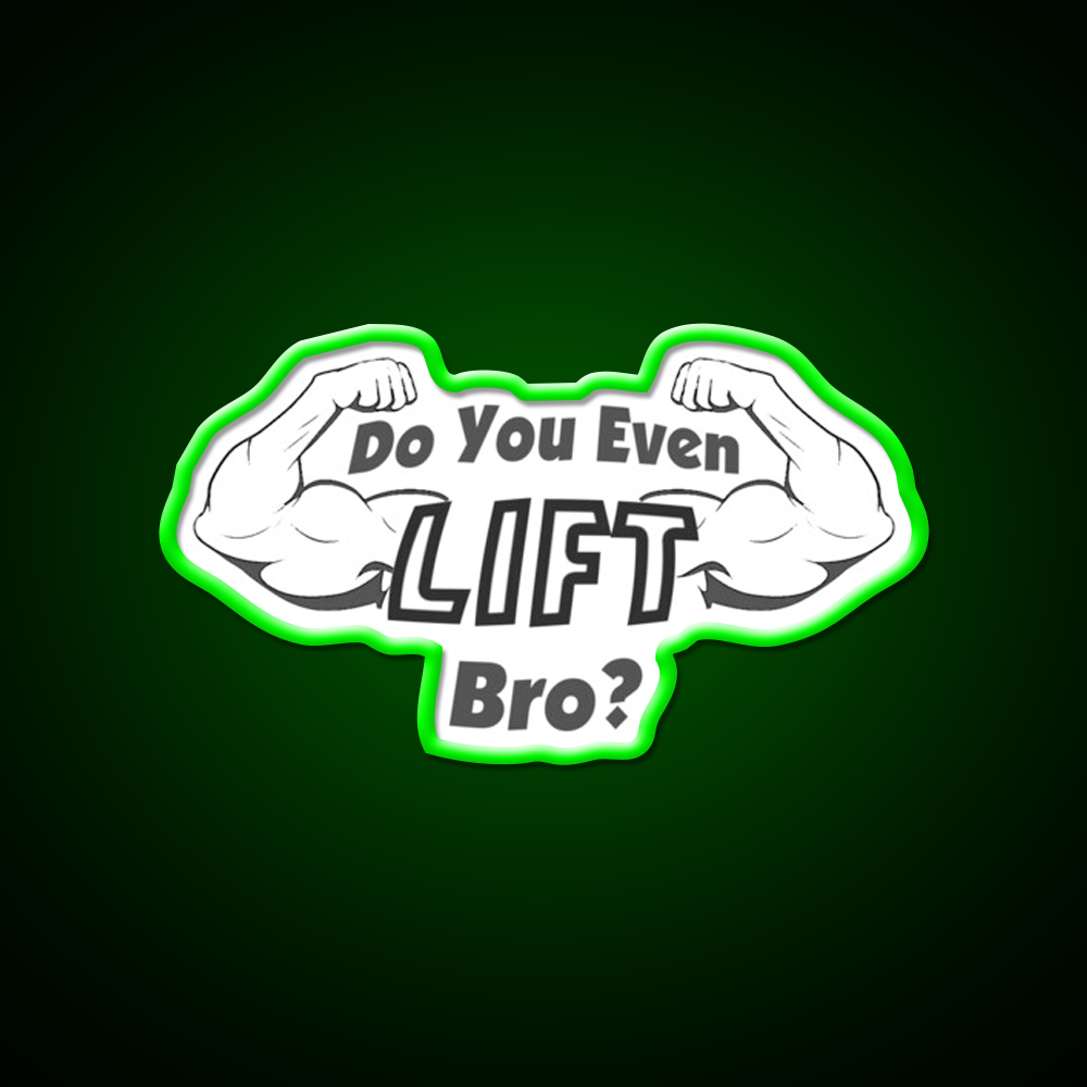 Do You Even Lift Gym Fitness Led Neon Sign Rgb Color