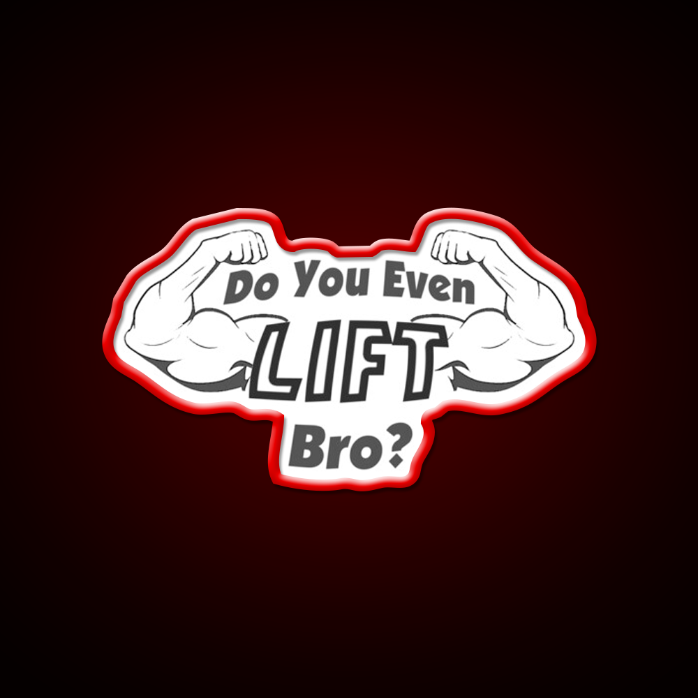 Do You Even Lift Gym Fitness Led Neon Sign Rgb Color