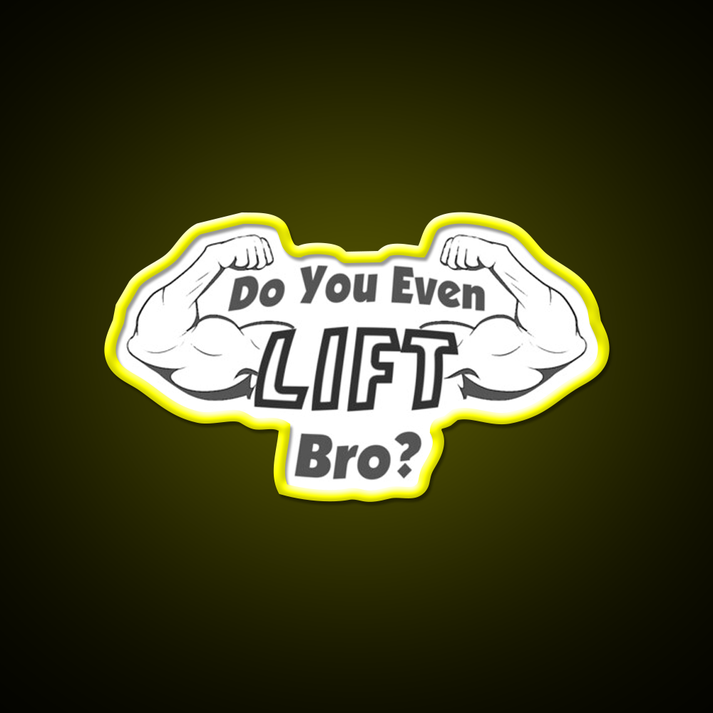 Do You Even Lift Gym Fitness Led Neon Sign Rgb Color