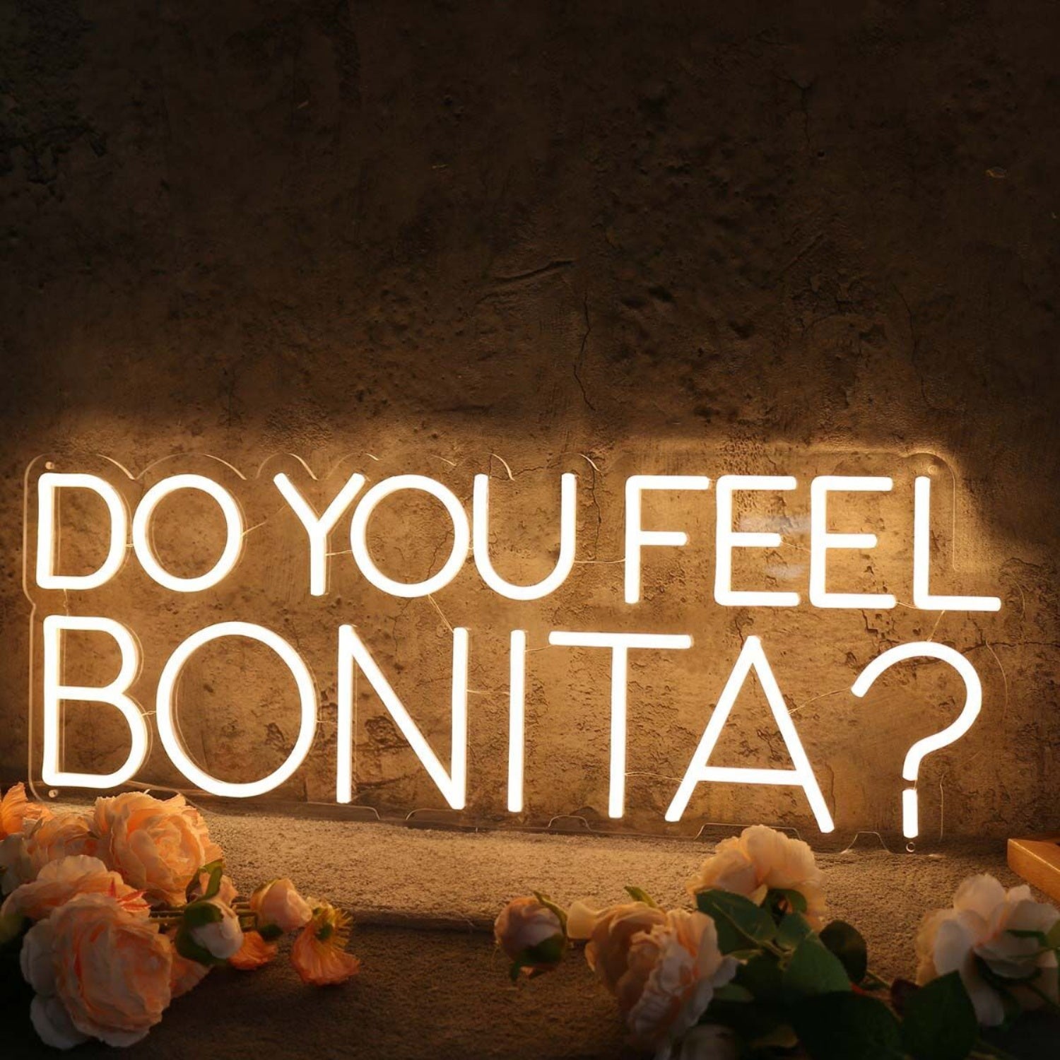 Do You Feel Bonita Yellow Led Neon Sign - Shineneon