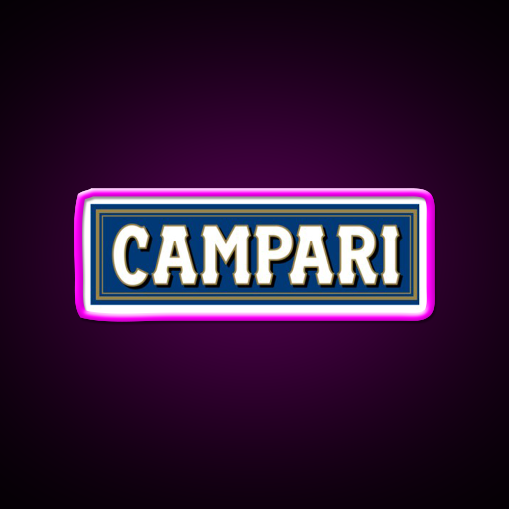 Do You Know Campari Cocktail Bar Decor Led Neon Sign Rgb Color - Neon sign mounted on wall in room
