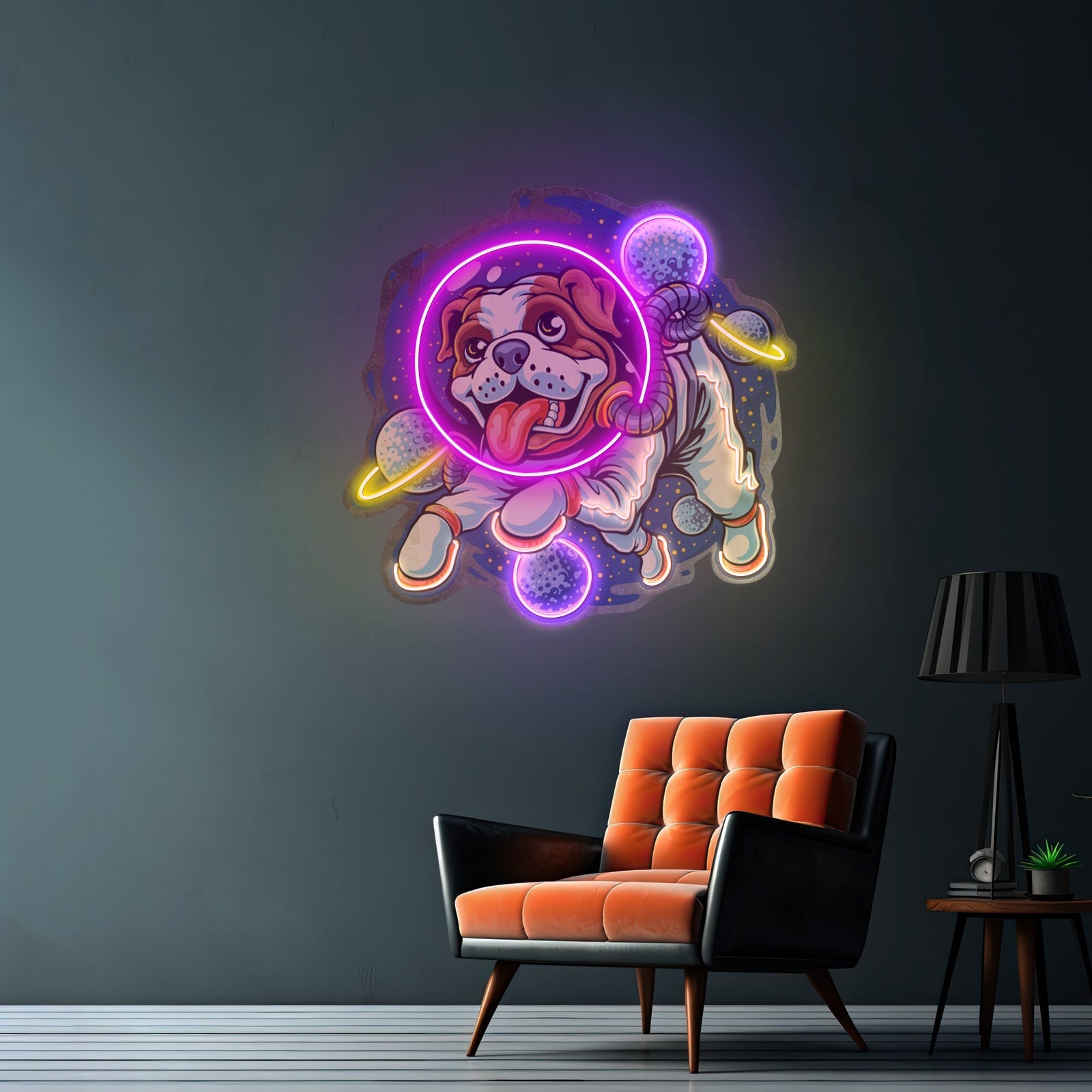 Dog Astronaut Led Neon Sign Light Custom Led Signs - Shineneon