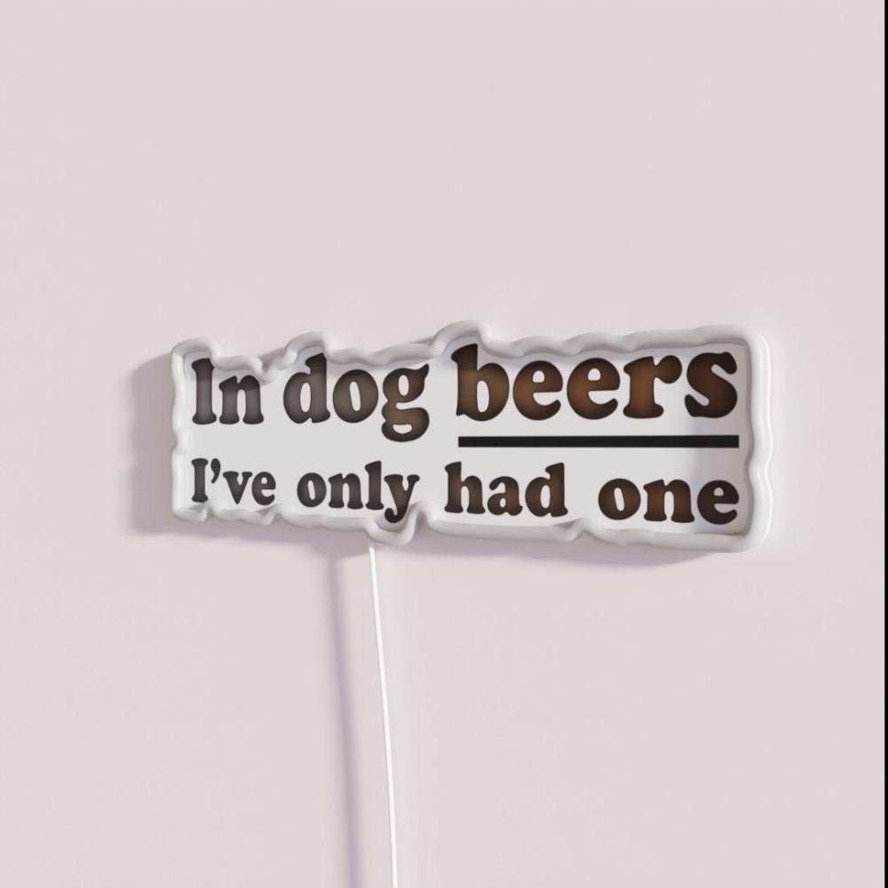 Dog Beers Rgb Led Neon Sign - Shineneon