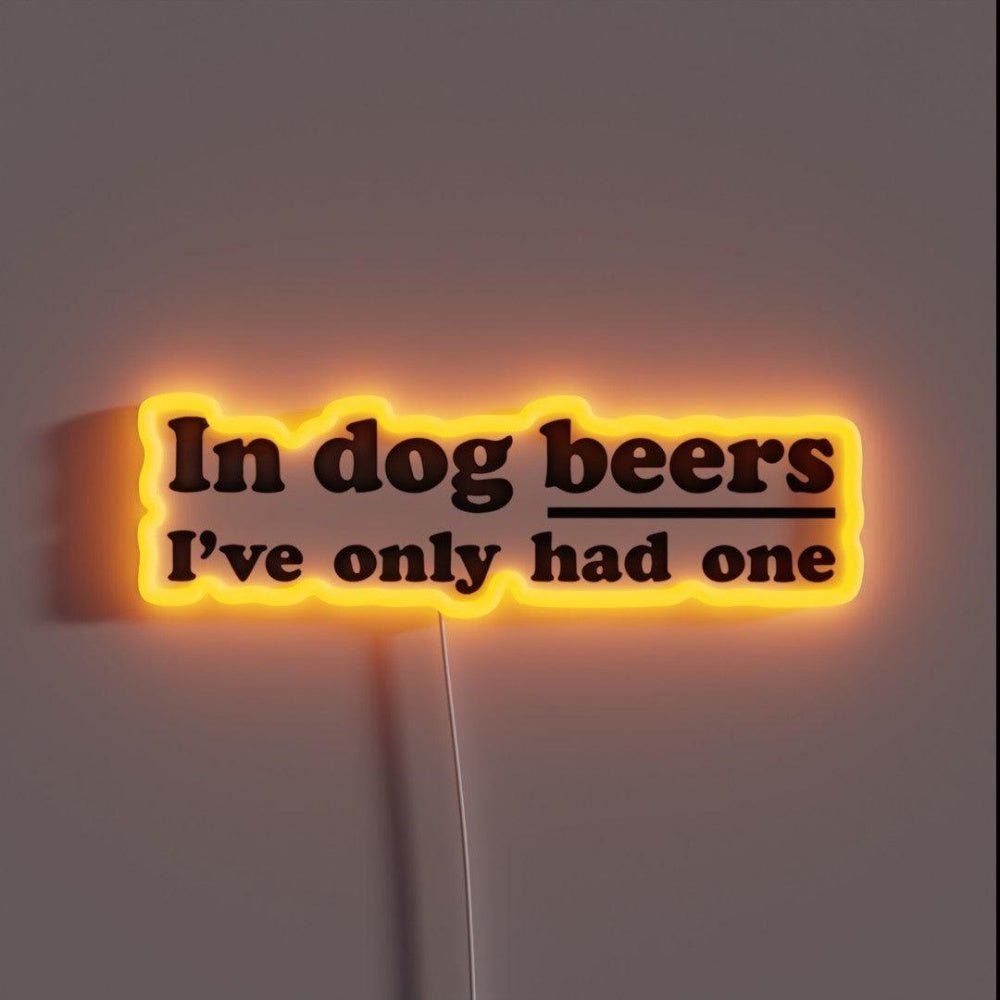 Dog Beers Rgb Led Neon Sign - Shineneon