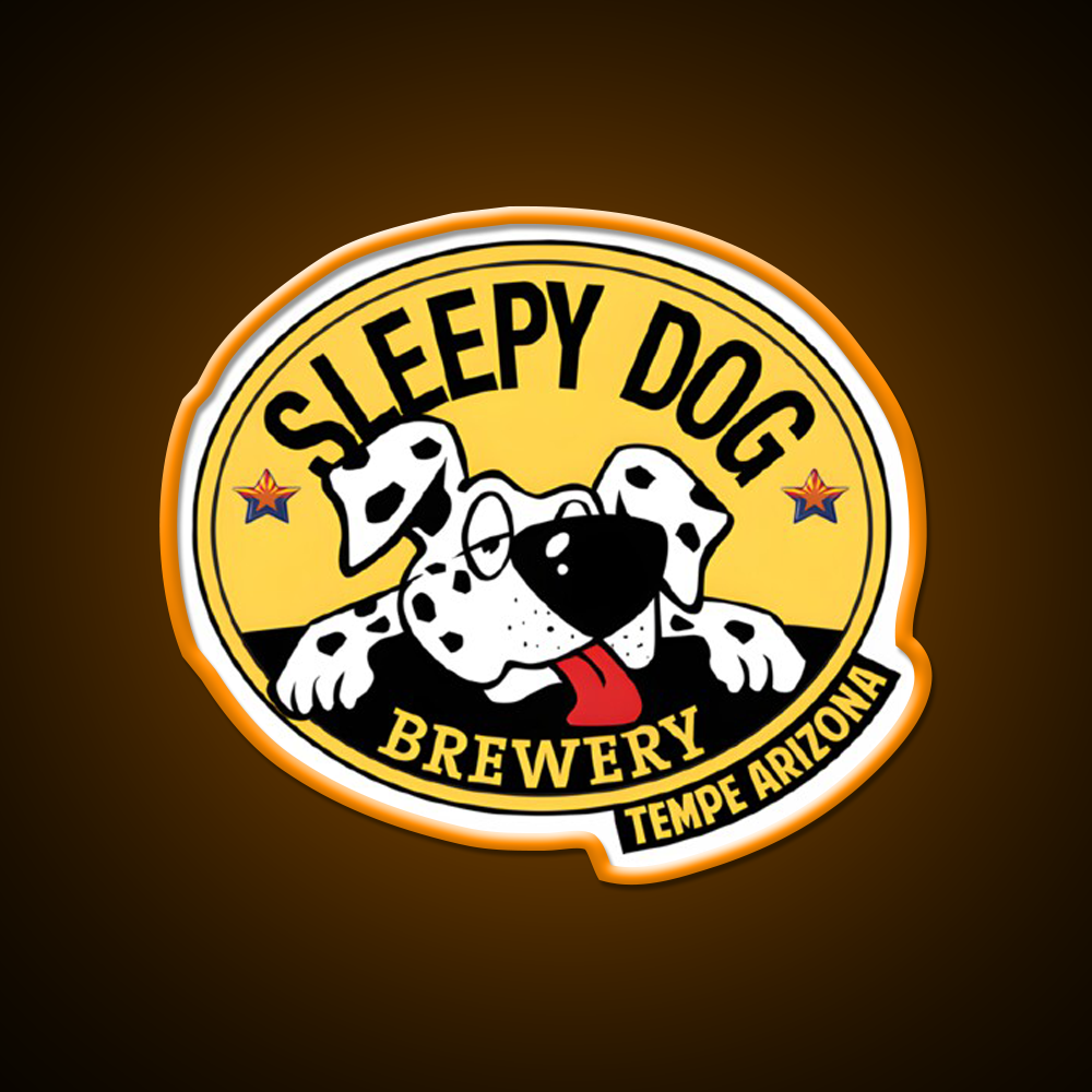 Dog Brewery Logo Beer Bar Decor Led Neon Sign Rgb Color - LED neon sign view 6