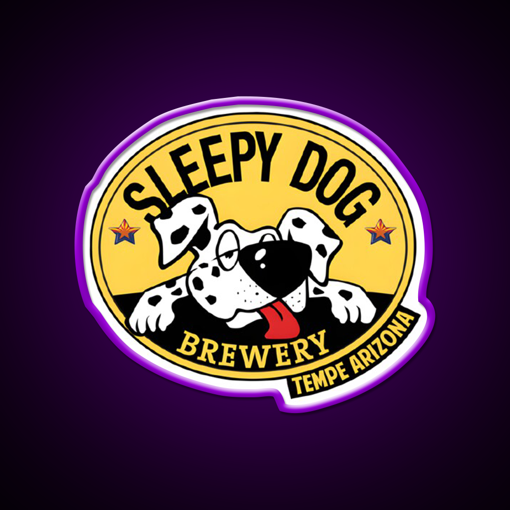 Dog Brewery Logo Beer Bar Decor Led Neon Sign Rgb Color - LED neon sign view 9