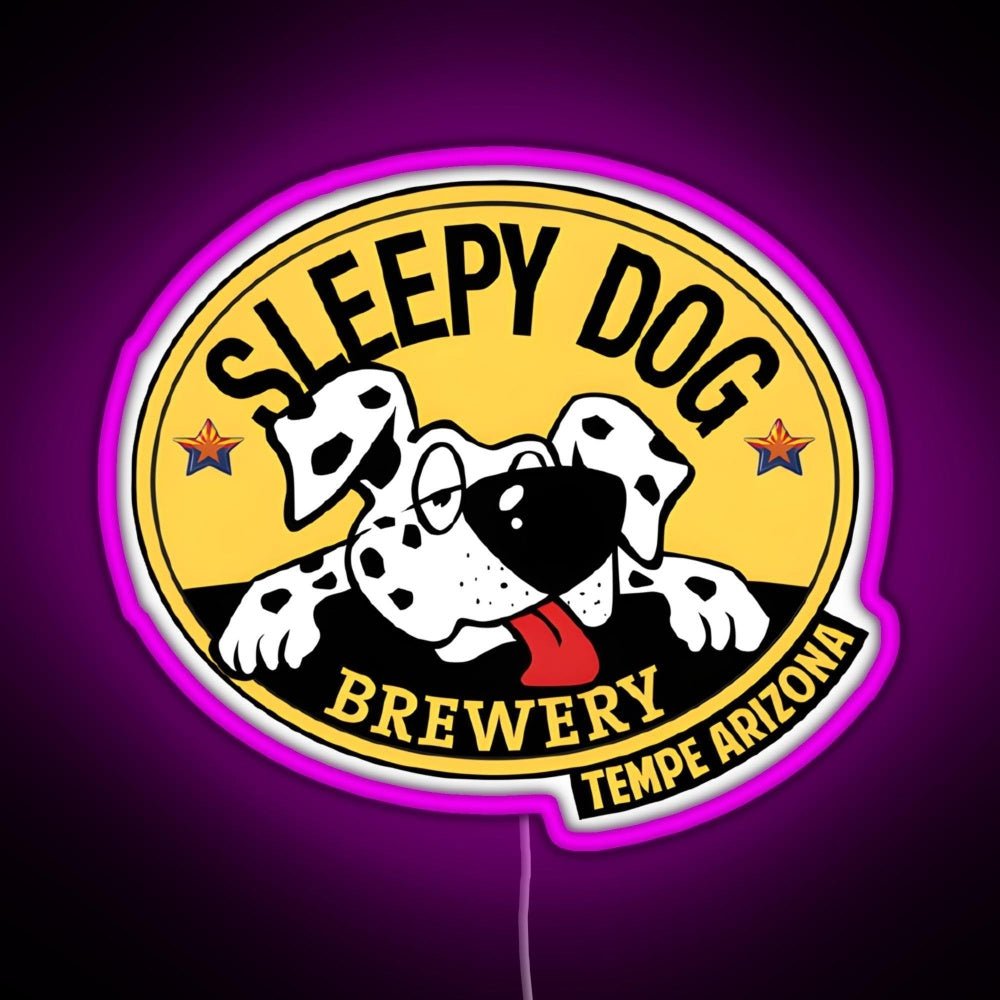 Dog Brewery Logo Rgb Led Neon Sign Pop Wall Art - Shineneon