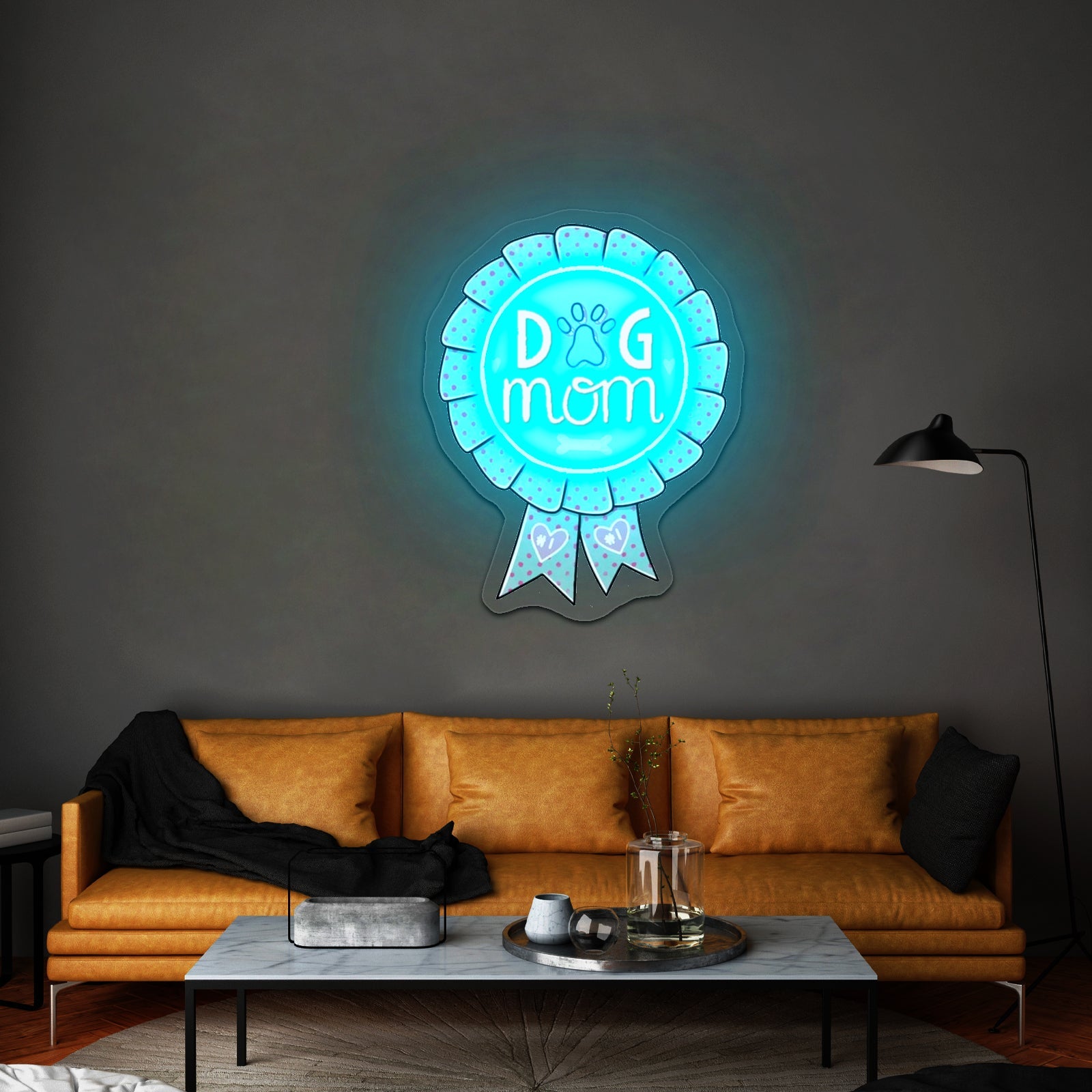 Dog Mom Neon Signs Sunflower Led Signs - Shineneon