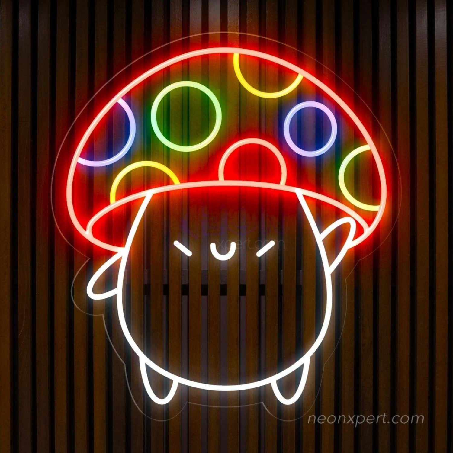 Dog Mushroom Cartoon Led Neon Sign For Pet Lovers Kids Room Decor | Shineneon