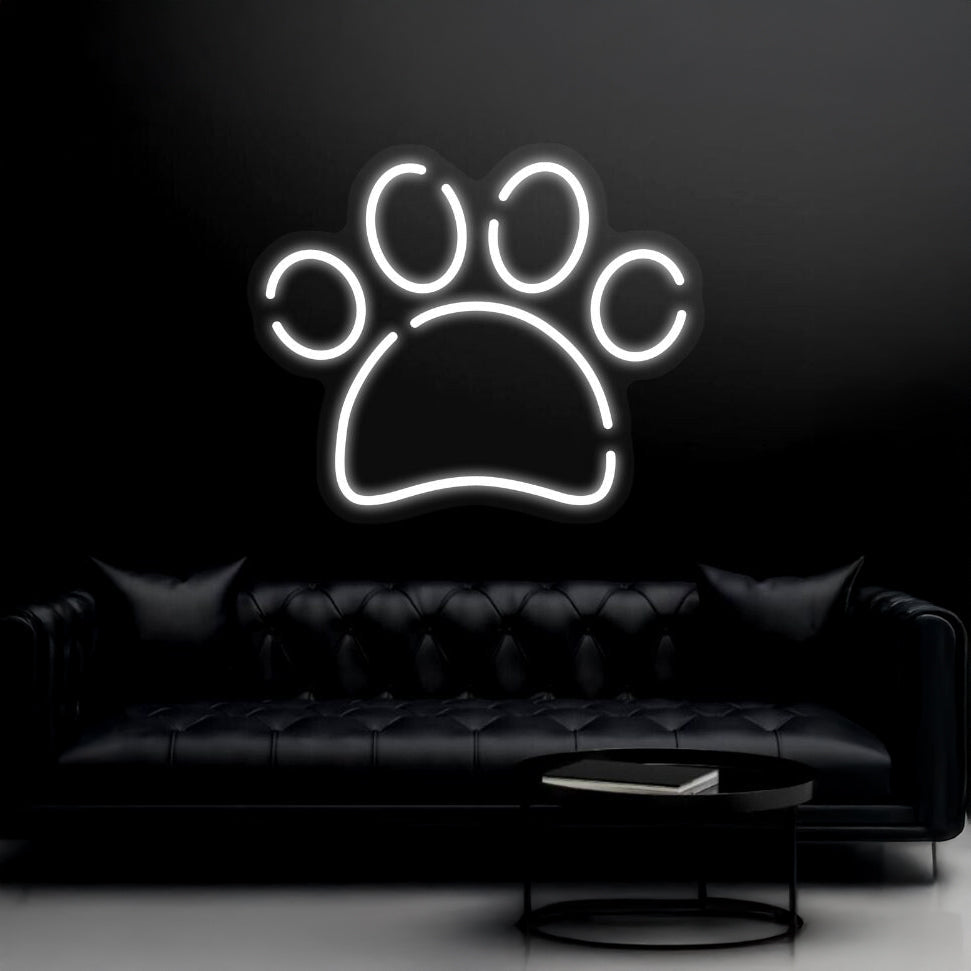Dog Paw Neon Sign - Shineneon