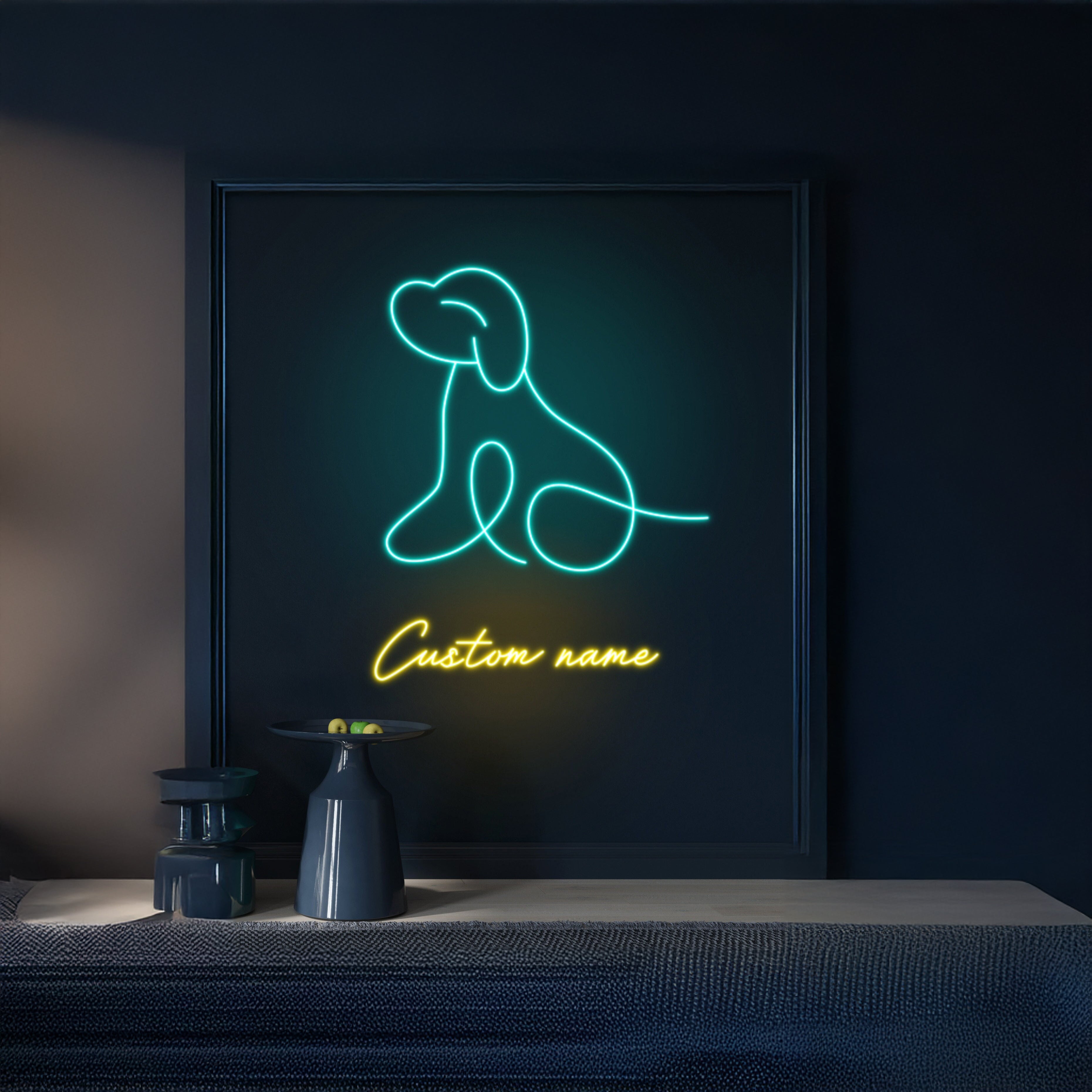 Dog Pet Neon Sign Custom Dog Name Sign | Shineneon