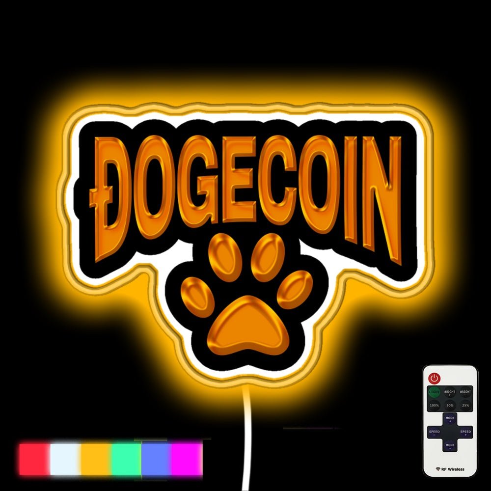 Dogecoin Led Neon Sign - Shineneon