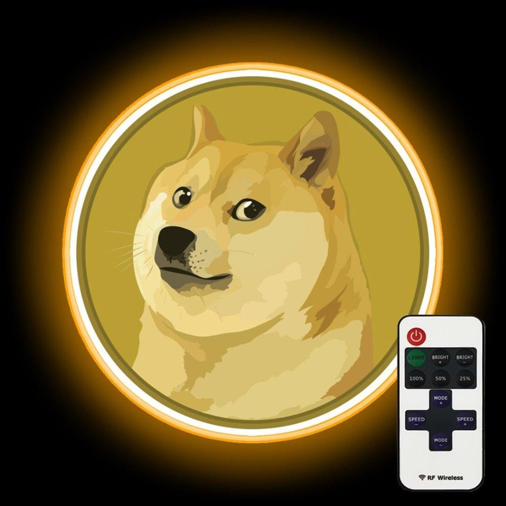 Dogecoin Neon Sign - Shineneon