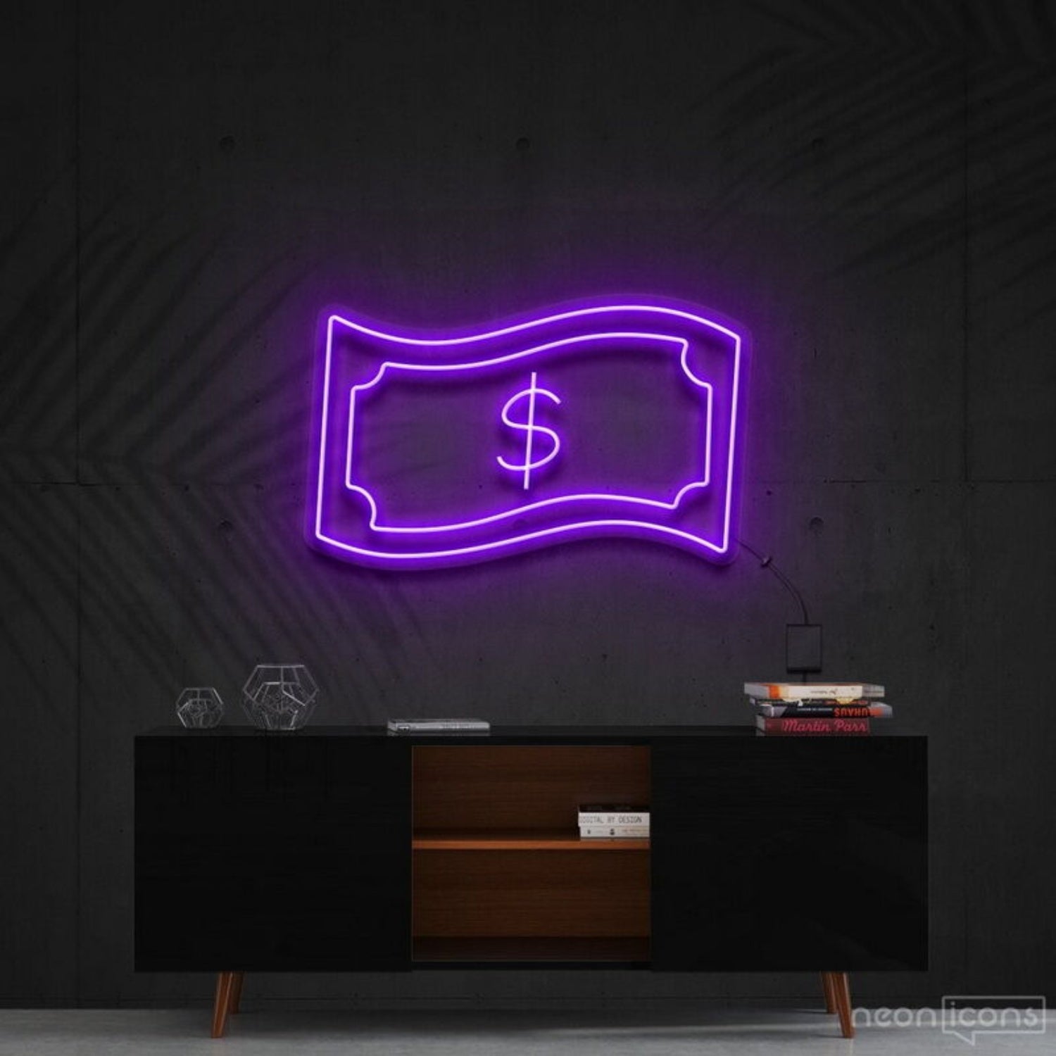 Dollar Bill Led Neon Sign For Wealth Themed Decor | Shineneon