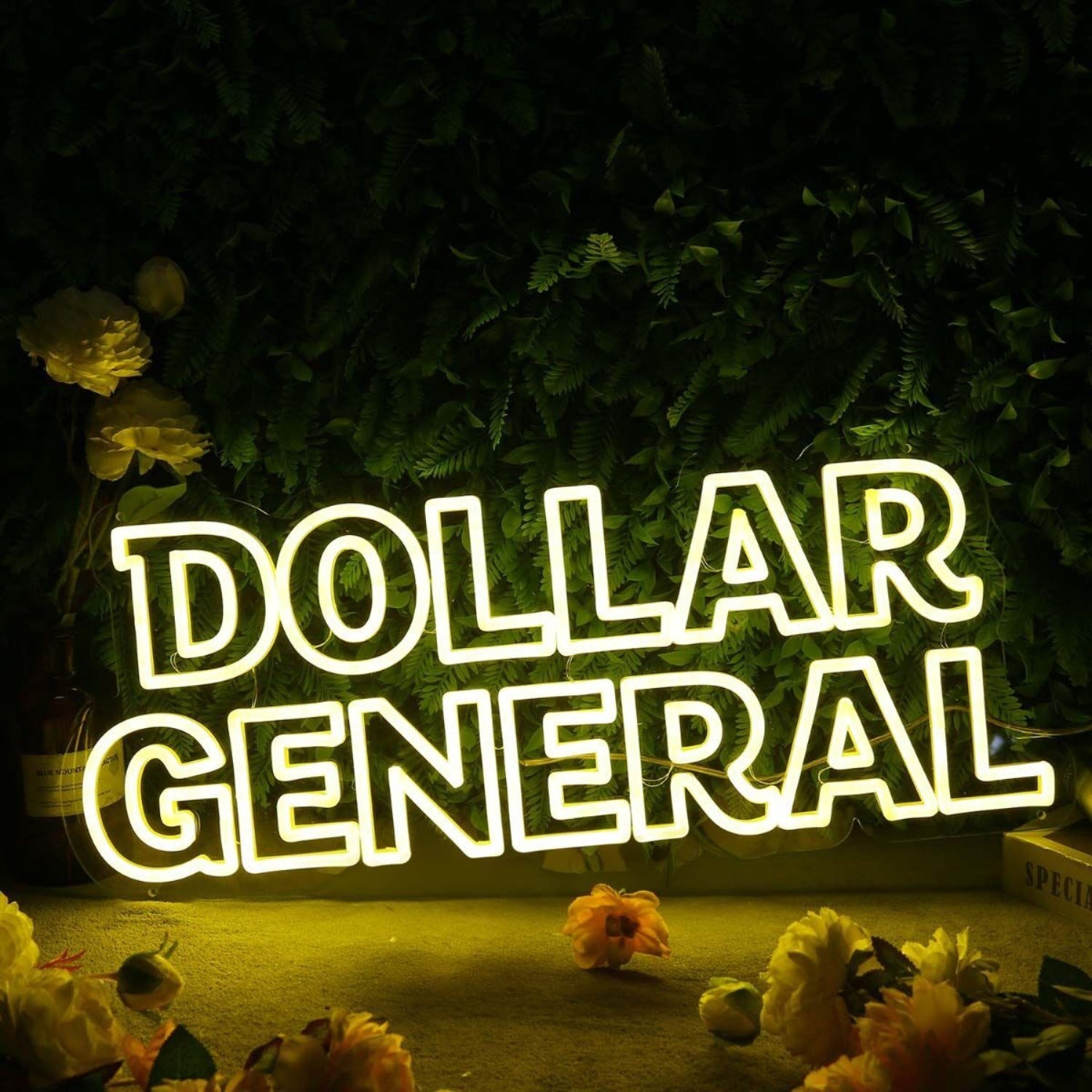 Dollar General Yellow Led Neon Sign - Shineneon