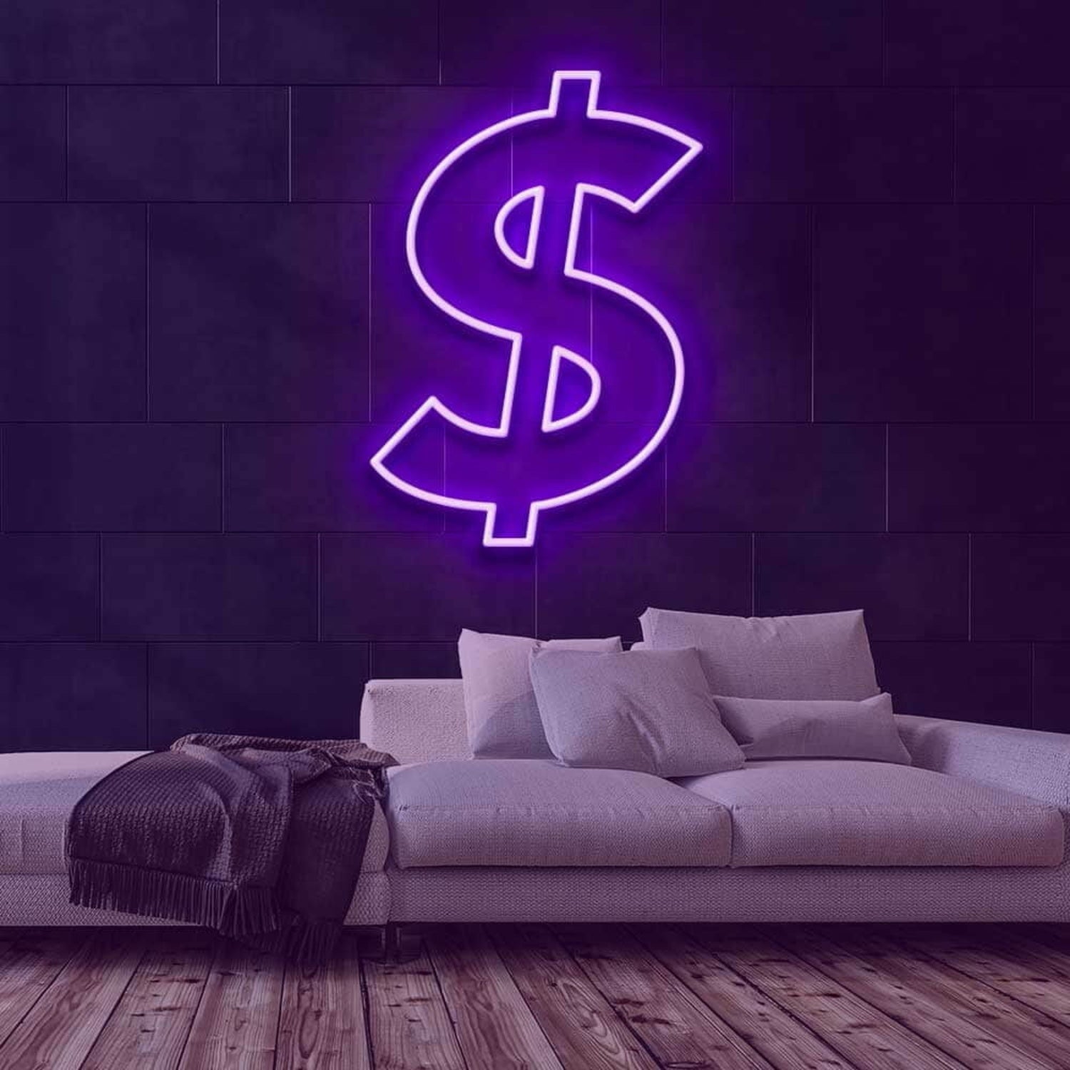 Dollar Sign Led Neon Sign | Shineneon
