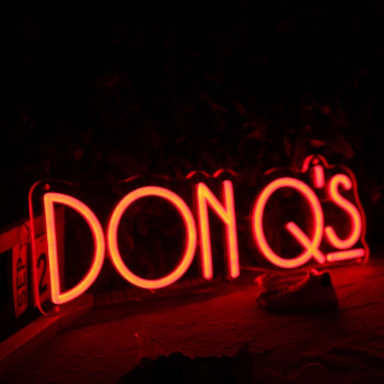 Don Qs Orange Led Neon Sign - Shineneon