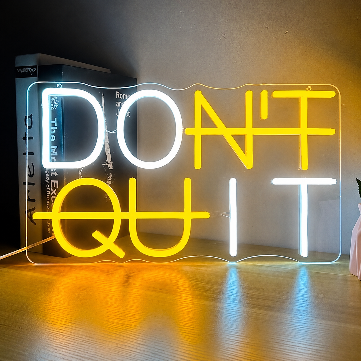 Don T Quit Out LED Neon Sign - 01 Original Product Image