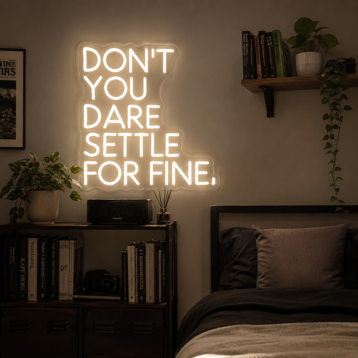 Don T You Dare Seattle For Fine LED Neon Sign - 03 Real Lifestyle Scene