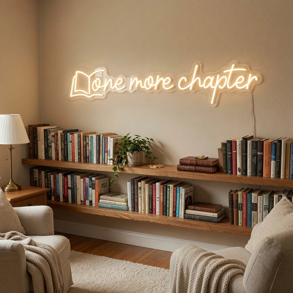 Done More Charter LED Neon Sign - 03 Real Lifestyle Scene