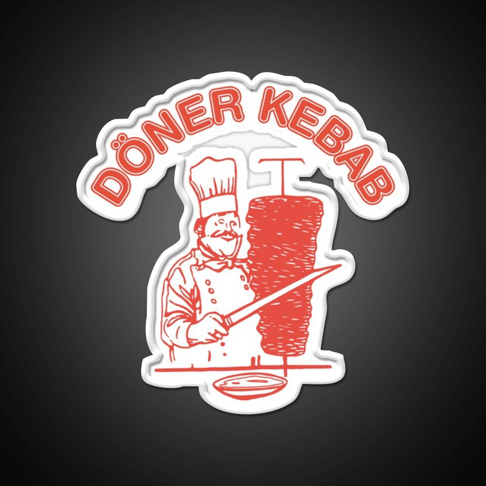 Doner Kebab Snack Food Led Neon Sign Rgb Color - Shineneon