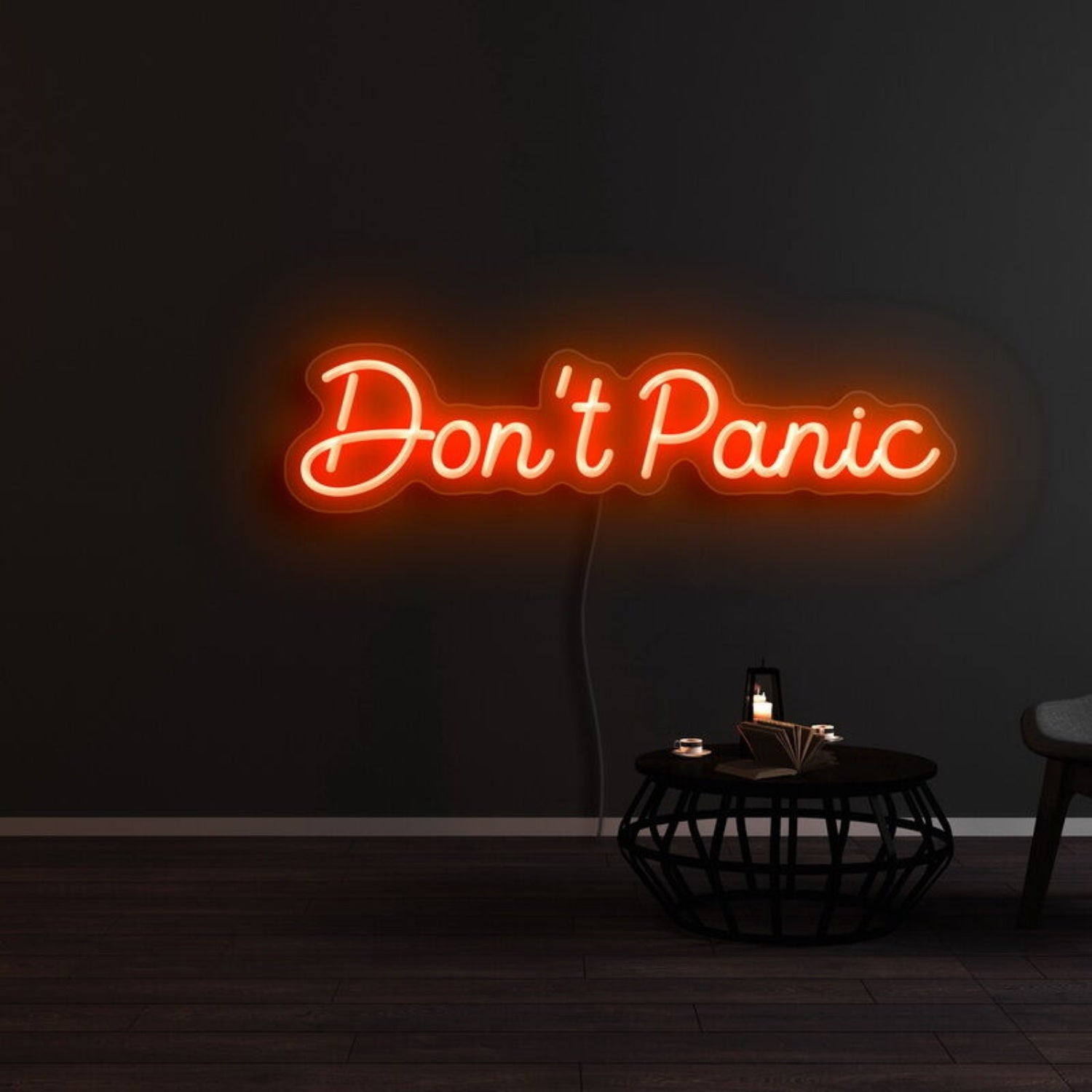 Dont Panic Led Neon Sign - Shineneon