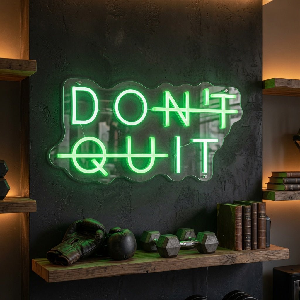 Don't Quit LED Neon Sign - Shineneon