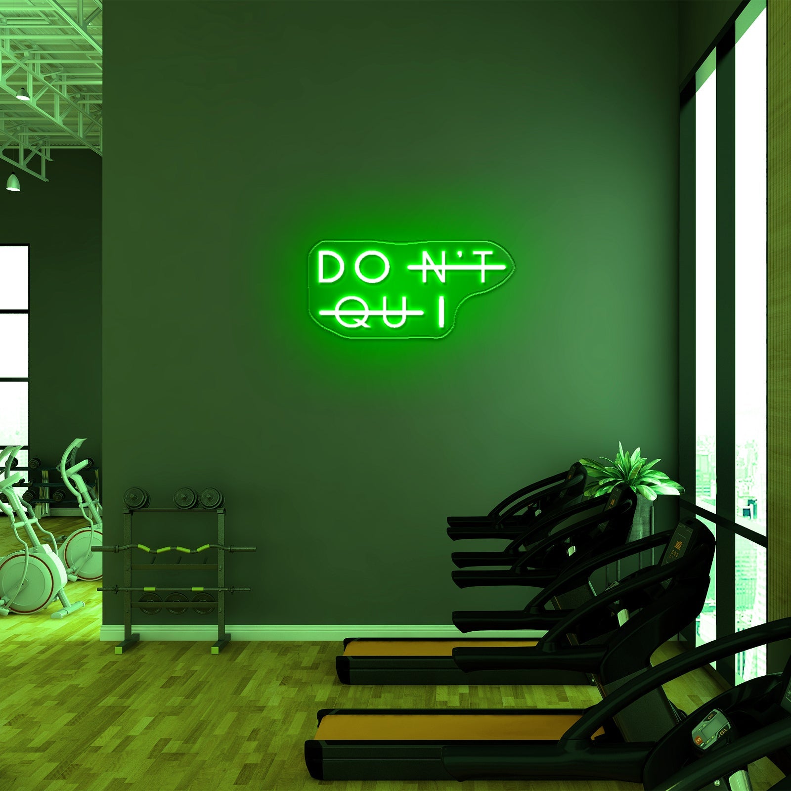Dont Quit Neon Sign Wall Decor Neon Led Signs - Shineneon